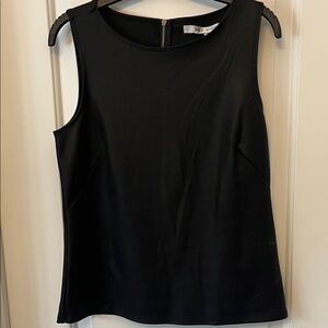 Max Studio Classic Black Tank Top